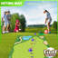 Ensemble de tapis de jeu de golf, grand cadeau de formation de golf intérieur et extérieur pour enfants adultes