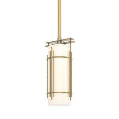 Mini luminaire suspendu Paralline - verre opale
