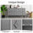 59.06'' 4 Doors Storage Cabinet