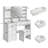 Bohuslava Vanity Table Stool Set-2062963799