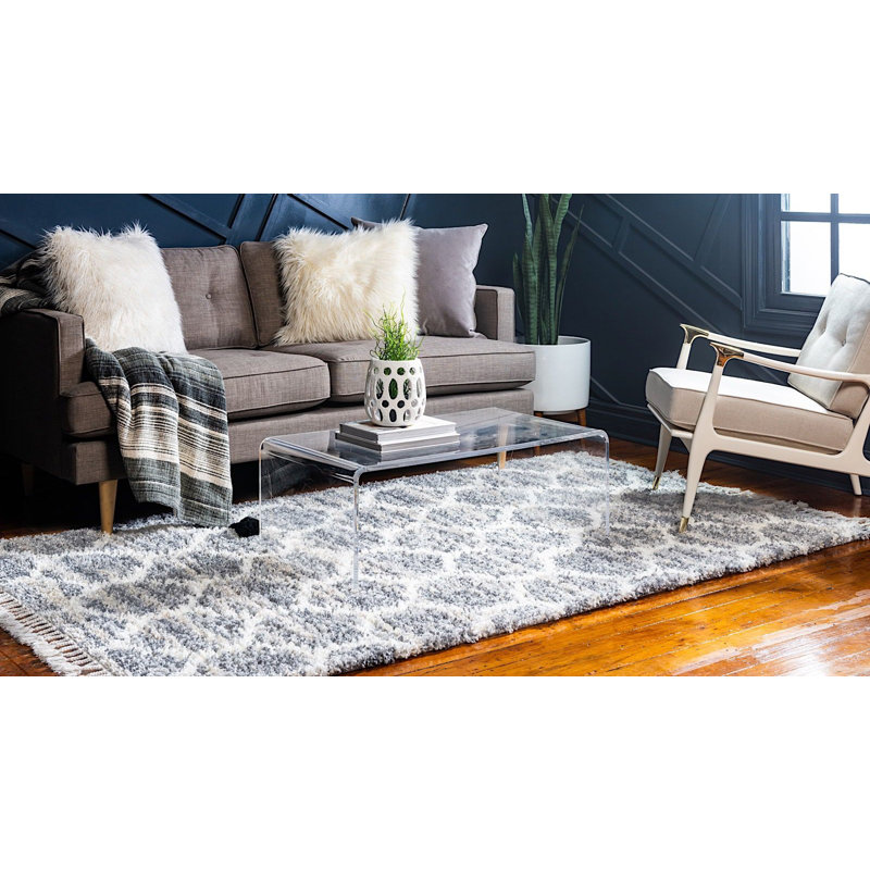 Mitzy Geometric Indoor Rug, Runner 2'7" x 8'2"