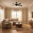 52'' Ceiling Fan with LED Lights-88061667-88061666