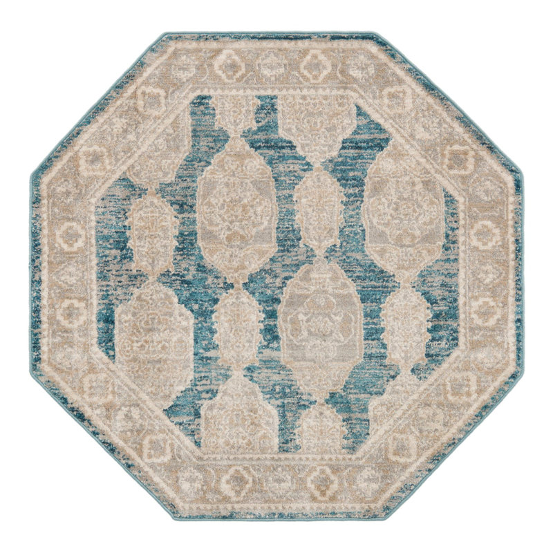 Gause Indoor Rug, Octagon 3'11" x 3'11"