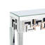 Table console en verre miroir Yolanta 31,5 po
