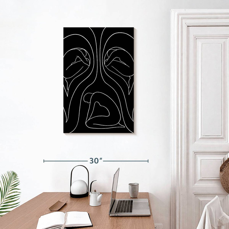 Kerrick Linear Meditation, 30" H x 20" W