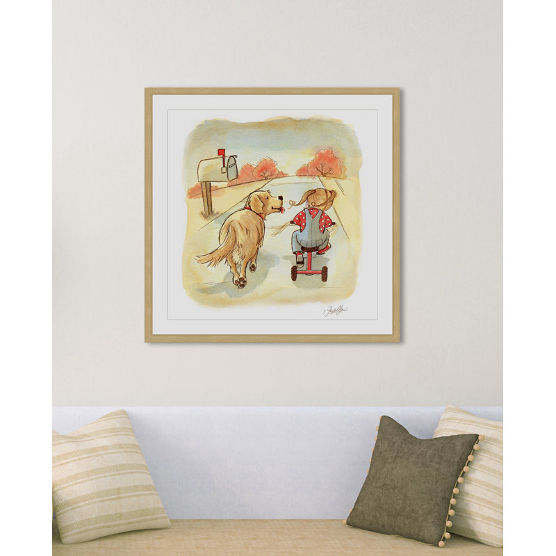 Beverly Golden Pal 1 Piece Painting, 51cm H x 51cm W