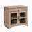 Library Base, Brown finish
