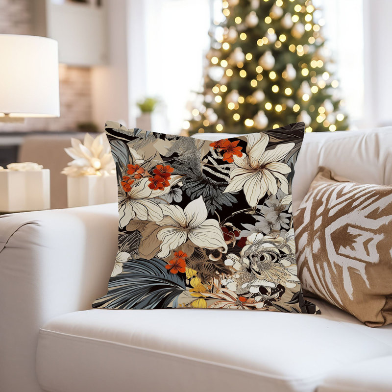 Floral Luxe Flowers VII Modern, 20"H x 20"W