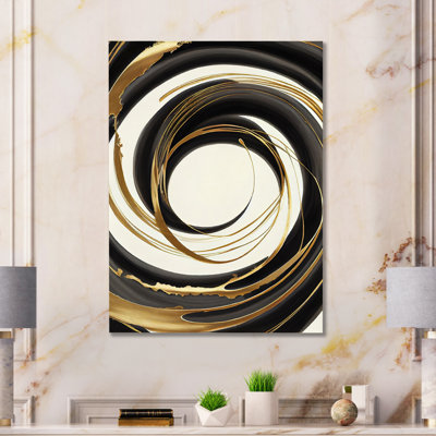 Diovanni Abstract Wall Decor on Metal