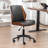 Bryonie Faux Leather Upholstered Armless Office Chair-1609716457