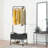 Melquan 25'' Metal Rolling Clothing Rack