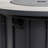 30" Propane Gas Fire Pit Table, 50000 BTU Round Steel Fire Pit With  Tabletop For Outside Patio Deck Garden Backyard