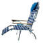 Chaise de plage inclinable avec coussin