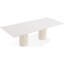 Odonna 96 " Rectangular Stone Top Dining Table