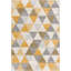 Tapis jaune à motif de treillis triangulaire-1912433600