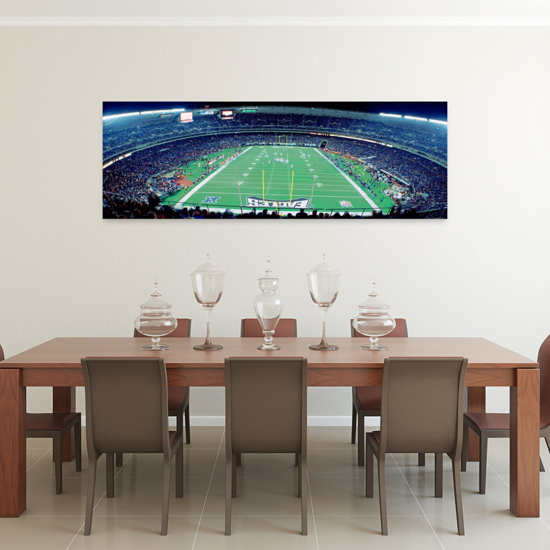 Philadelphia Eagles NFL Football Veterans Stadium Philadelphia Pennsylvania 1 Piece Wrapped Canvas Panoramic Wall Art