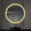 Miroir de salle de bain lumineux à DEL avec désembueur Portsmouth-1576822568