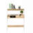Modern-Style Writing Desk with Storage Shelf and Pull Out Drawer