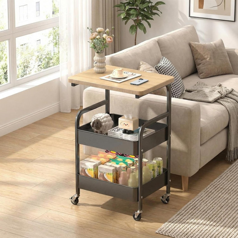 78cm H x 43cm W Shelving Unit, Black