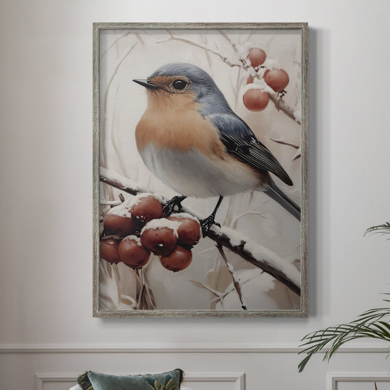 Art des Fêtes de Noël - série 2 - CCXVI, reproduction encadrée - bois massif, H 11 po x l 9 po
