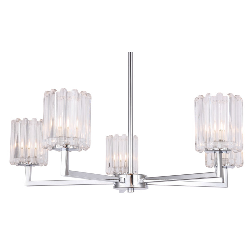 Lustre classique à 5 lumières Rosendahl, Halogène