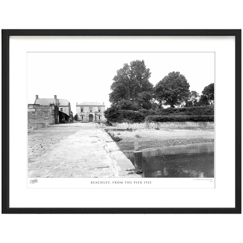 Beachley, From The Pier 1925 by Francis Frith - Single Picture Frame Print, 28cm H x 36cm W x 2.3cm D