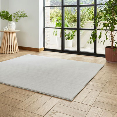 Adreanna area rug Machine Woven Rectangle Grey