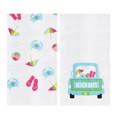 Truck Beach Days Towel Set of 2