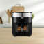 Friteuse, gril et déshydrateur 3-en-1 Salton Flip and Cook 3-en-1 - fenêtre de visualisation