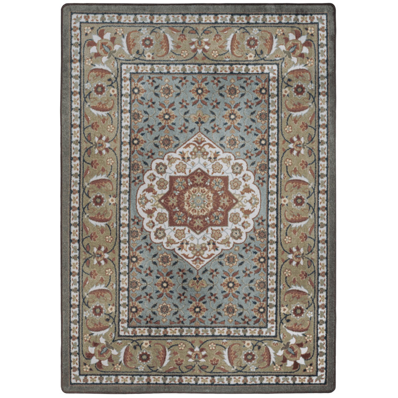 Prolley Oriental Indoor Rug, Rectangle 3'10" x 5'4"