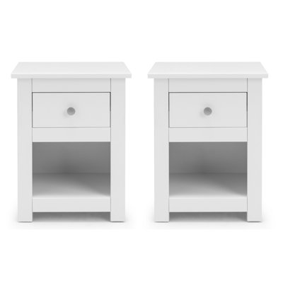 Payeur 43cm W Solid Wood Bedside Table