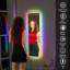 Miroir pleine grandeur avec DEL