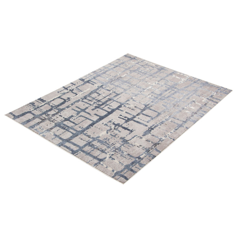 Artra Abstract Indoor Rug, Rectange 3'11" x 5'7"