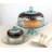 Mosaic Chalk Schutzer Cheese Dome with Plate