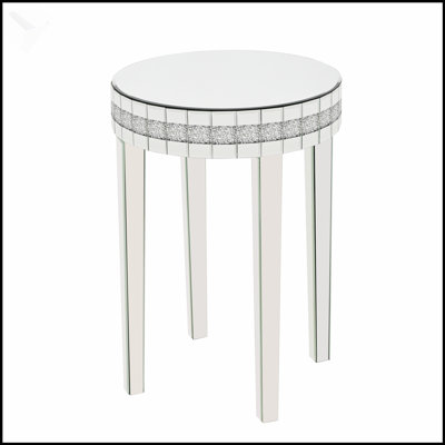 Table de petit déjeuner à miroir Artisanal