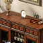 Buffet en bois de noyer massif