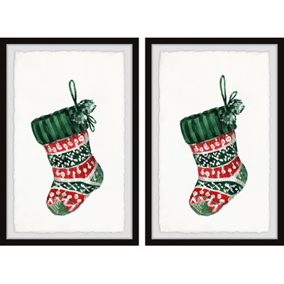 Chamberlain The Socks Are Hung - 2 Piece Single Picture Frame Painting