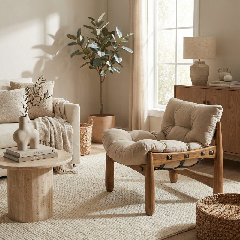 Dante Tufted Slipper Chair
