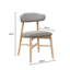Chaise rembourrée en bois massif-908319922