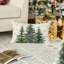 Housse de coussin de Noël flocons de neige, décoration de housse de coussin de vacances d'hiver pour canapé-105631045