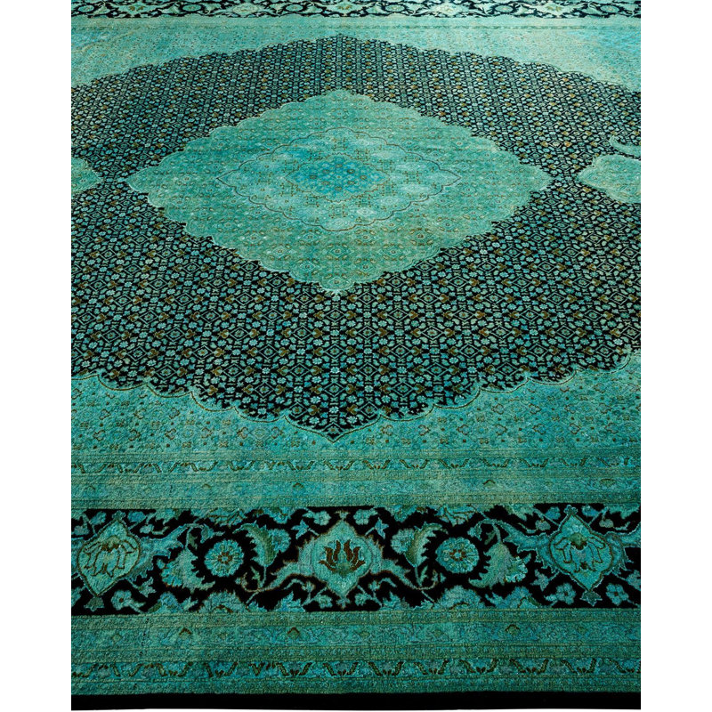 Fine Vibrance One-of-a-Kind 9' 0" X 12' 2" Hand Knotted Area Rug