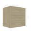 Bedside Cabinet Chipboard Nightstands Storage Unit-820428906-880658502