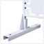 Écran d'intimité extérieur et intérieur en métal 76 H x 48 W, séparateur décoratif autoportant pour terrasse, balcon, patio et jardin-114730151