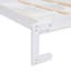 Lit escamotable mural avec tablettes de rangement-1630294613