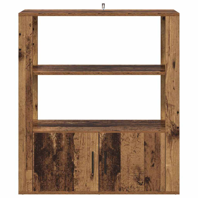 80cm Sideboard, Old Wood
