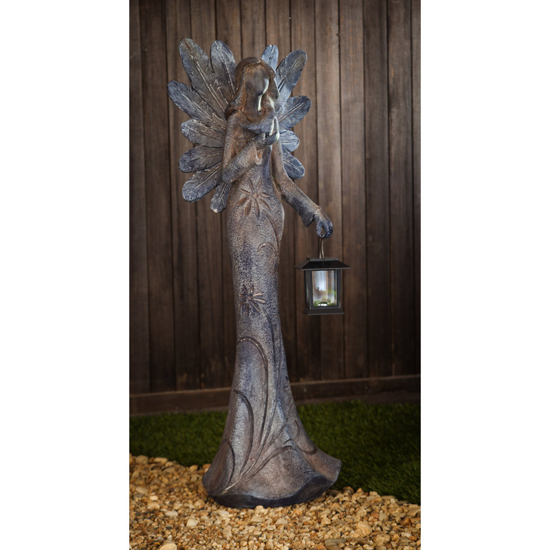 Jardin d'anges Hallwood avec lanterne solaire