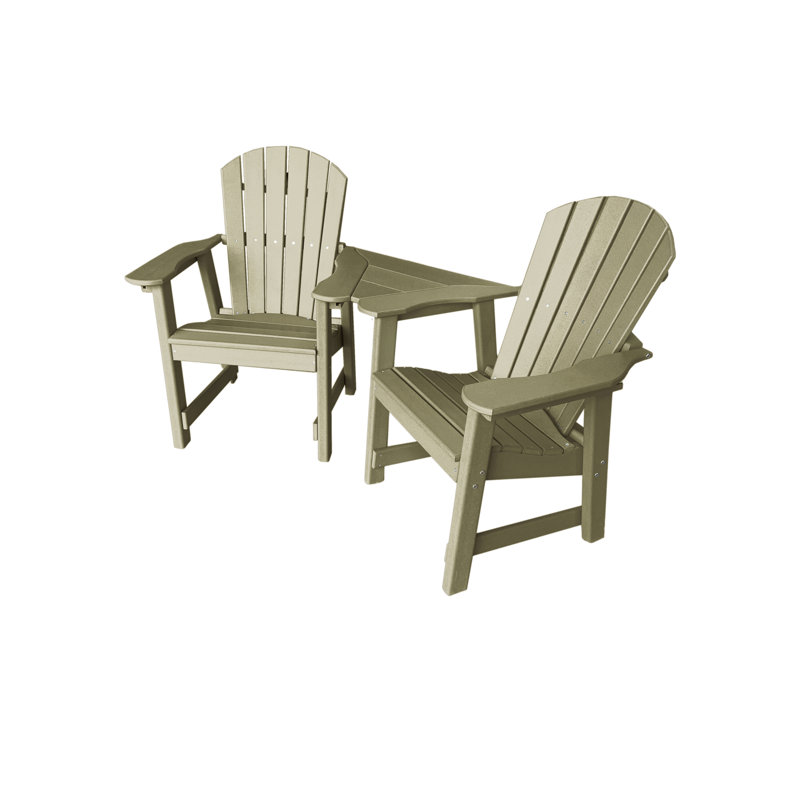 Kleinman 2-Chair Dining Table Settee, Weather