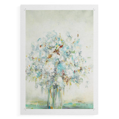 Bouquet texturé - Impression sur toile seulement - NON-CADRE
