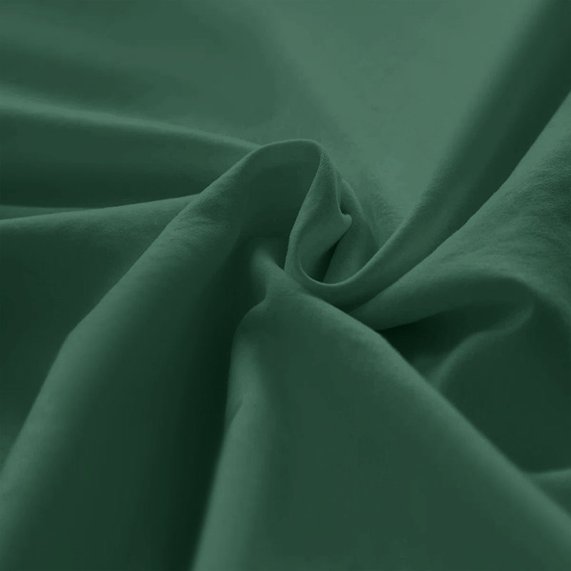 Microfiber Machine Tufted - Set of 2, Emerald