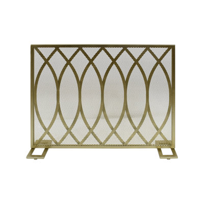 Iron Fireplace Screen